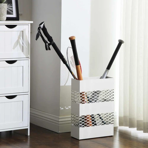 SONGMICS skėčių stovas su plastikiniu padėklu