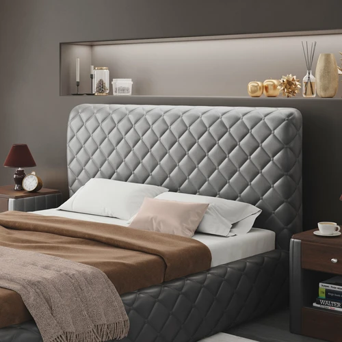 Dizaineriška lova su dujiniu pakėlimo mechanizmu ir FlexBase dugnu