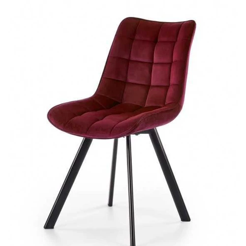 Minkšta kėdė K332 bordo spalvos