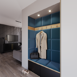 Quadratta 40x40cm plokštės su minkštu putplasčiu sluoksniu