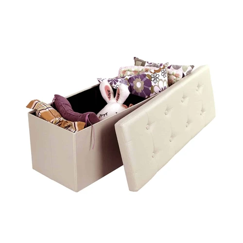 Songmics kėdė su laikymo vieta – 3 žmonėms