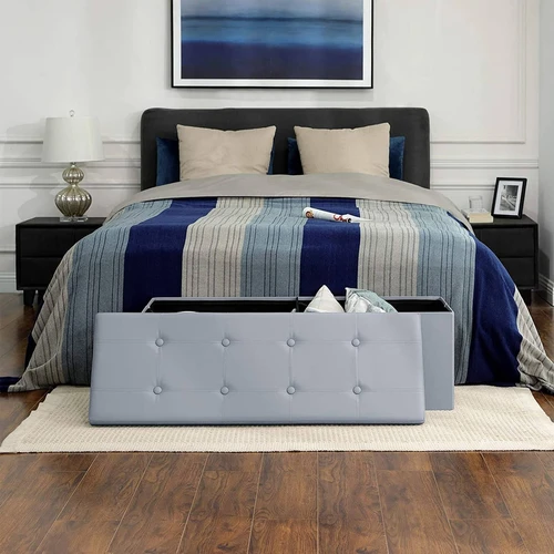 Kompaktiškas ir patvarus suoliukas su MDF konstrukcija