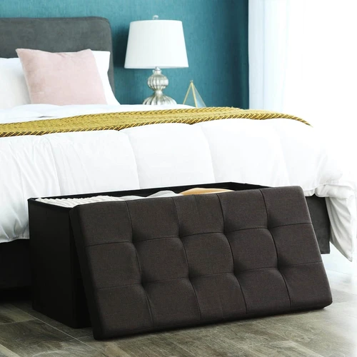 Šokoladinės rudos spalvos taburetė