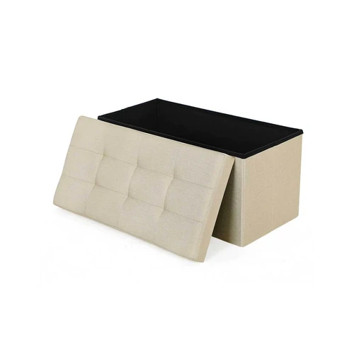 Minkšta sėdima vieta su lino imitacijos užvalkalu