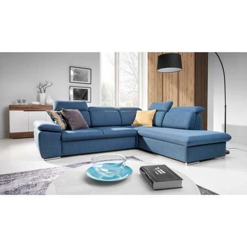 Minkštas kampas su miegojimo funkcija ir patylnės dėže