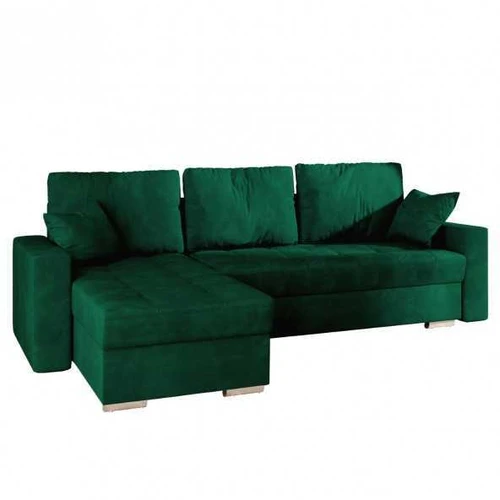 Ergonominė kampinė sofė su laisvai pastatoma nugarėle