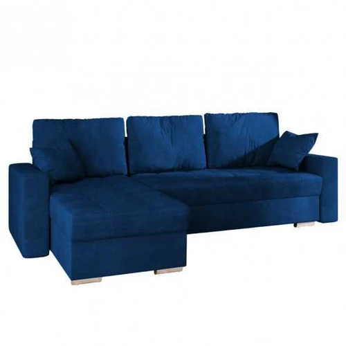 Ergonominė kampinė sofė su mediniu rėmu ir elastingomis putomis