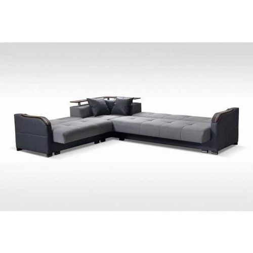 Platus 304 cm minkštas kampas su miegojimo funkcija