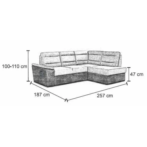 Lova su spalvų pasirinkimo galimybe