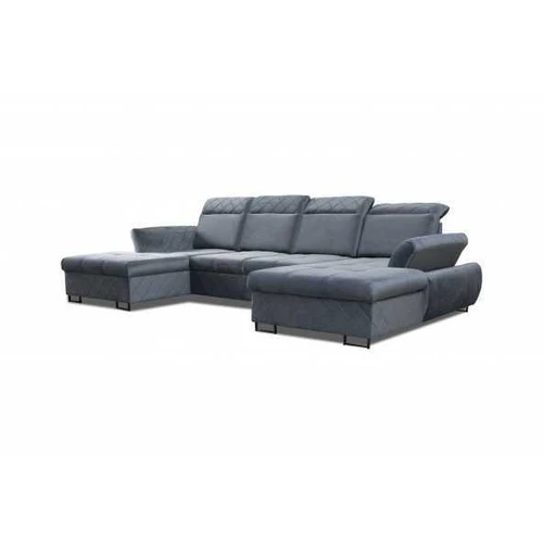 Didelio dydžio minkštas kampas su 2 patalynės dėžėmis