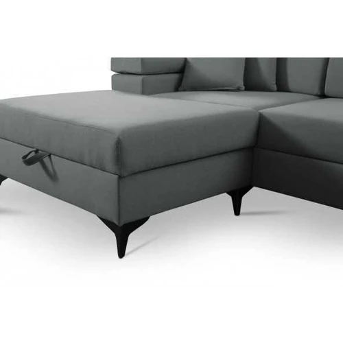 Mūsų geriausia 170x200 cm miego zona sofa su metalinėmis kojomis