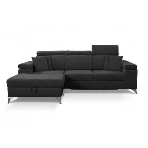 Moderni juoda metalinė koja