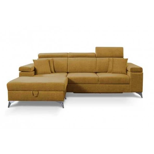 Minkšta kampinė sofa su reguliuojamu atlošu ir T30 putomis