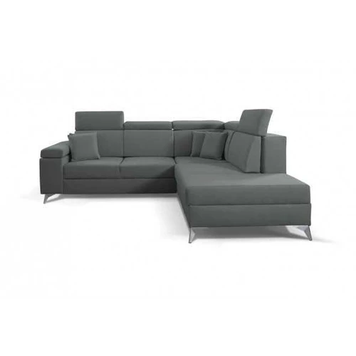 Ergonamiška metalinėmis kojomis sofa