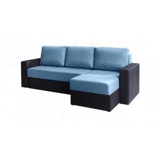 Ergoniškas kampinis miegamasis su talpinimo sprendimais