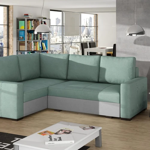 Minkštas kampas CORONA/žalsvas