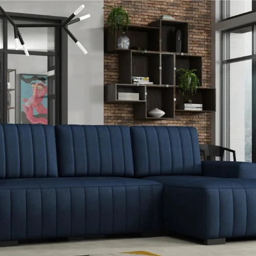 Minkštas kampas DA1157, mėlyna 