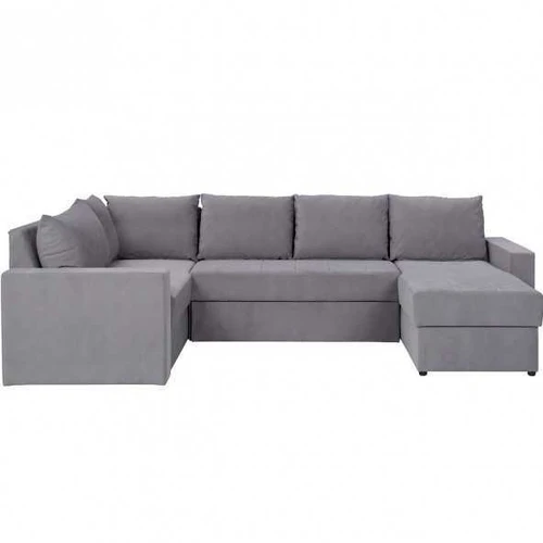 Plati 300 cm kampinė sofa su patalynės konteineriu