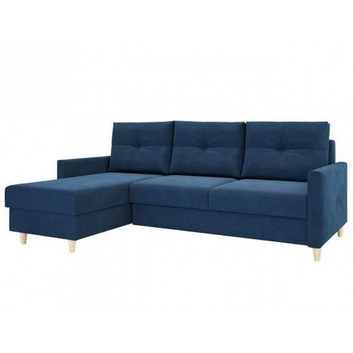 Minkšta Kronos audinio sofa su atlošu