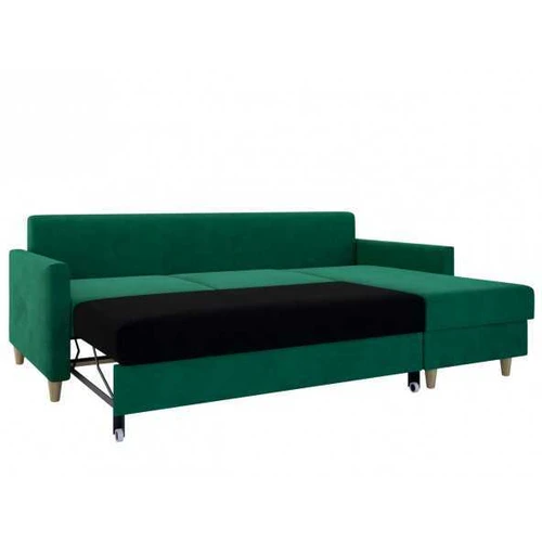 Kampinė sofa su išskirtine miego funkcija ir patogiu atlošu