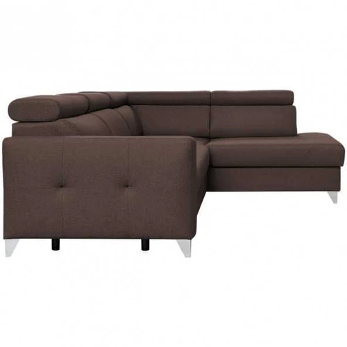 Patogi dviaukštė lova su audiniu ir patalynės dėže