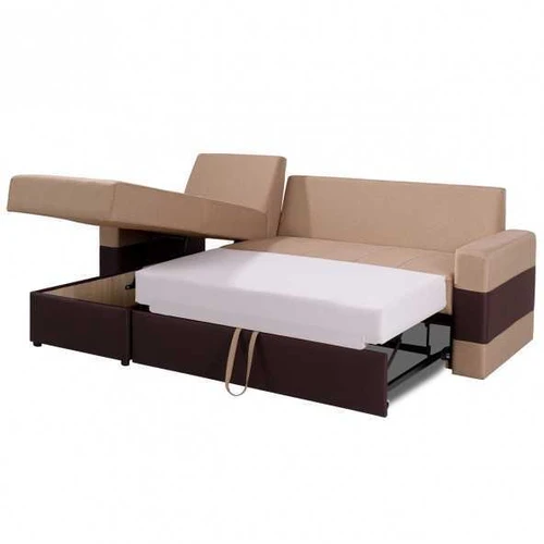 Sofa Lux 02 + Soft 66 audinio apvalkalu su gofruotomis spyruoklėmis