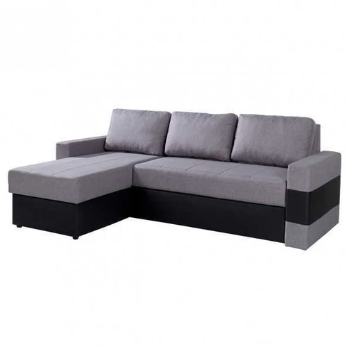 Dvigulė sofa su miego funkcija ir mediniu rėmu