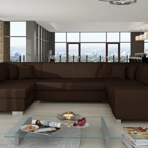 Minkštas kampas HAVANA, rudas