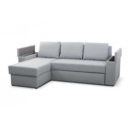 Plati 234 cm kampinė sofa su miego zona 140x200 cm