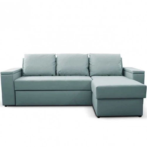 Plati 234 cm kampinė sofa su atskiriamomis pagalvėlėmis