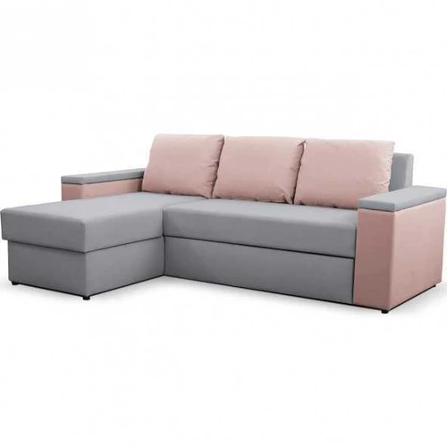 Plati 234 cm kampinė sofa su aukšta nugarine atrama