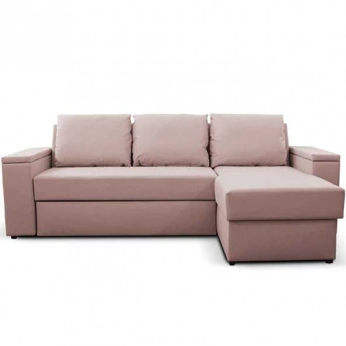 Ergonamiška kampinė sofa su funkcija ir atsargine lova