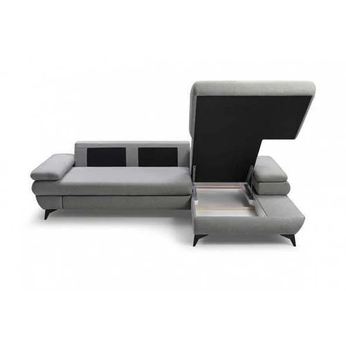 Minkštas kampas L 206 su miegojimo funkcija ir patalynės dėže