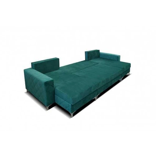 Didelė kampinė sofa Kronos audinio danga ir Tropic pagalvėmis