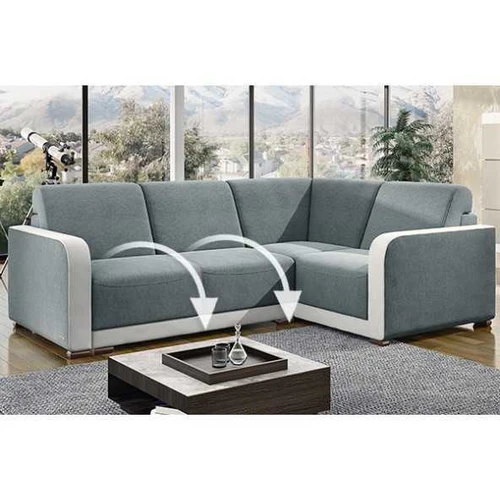 Minkštas kampas su miegojimo zona 141x215 cm