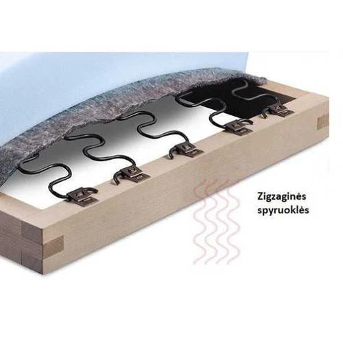 Ergonomiškas lovynas su miegojimo funkcija ir patalynės dėžė