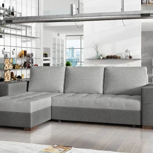 Minkštas kampas NEWARK, pilkas