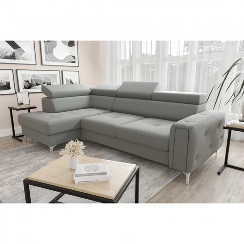 Minkšta kampinė sofa „Orion“ su transformacijos mechanizmu