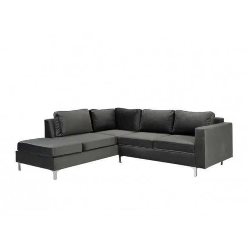 Ergonominė kampinė sofa su HR putplastu ir metalinėmis kojomis