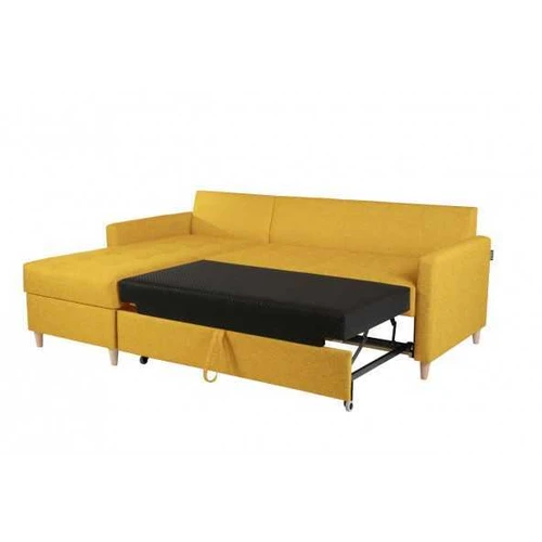 Plati kampinė sofa su „Bonell“ spyruoklėmis ir T30 putomis