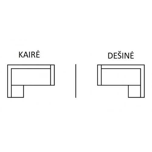 Sofa su 200x120 cm miegamąja zona