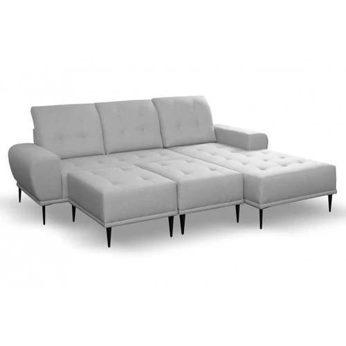 Luxo 6601 audinio kampinė sofa