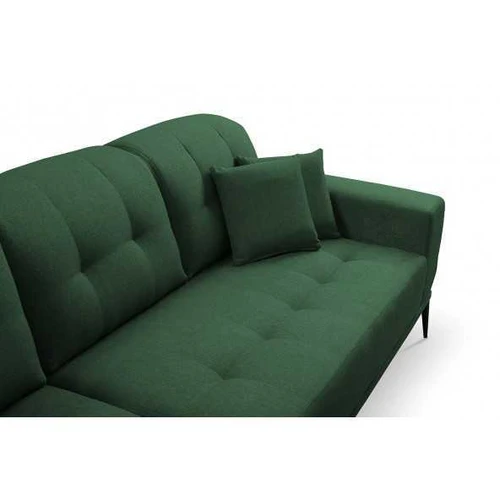 Ergonominė kampinė sofa su miego funkcija ir 4 pagalvėmis