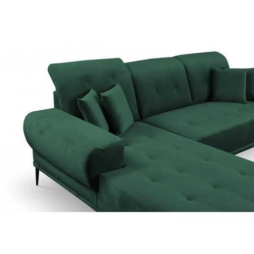 Plati 250 cm kampinė sofa su Tiffany 10 audiniu