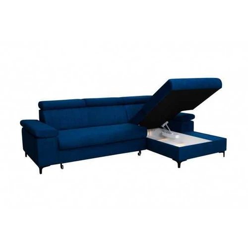 Moderni kampinė sofa Manila 26 audinio danga ir 24 mėn. garantija