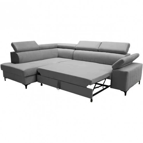 Ergonomiškas kampinis sofos kompleksas su miego funkcija