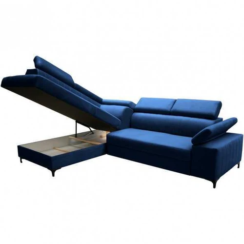 Ergonominė kampinė sofa su mediniu rėmu ir T30 putomis