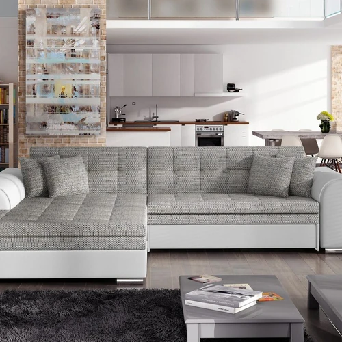 Minkštas kampas SORENTO, marga/pilka