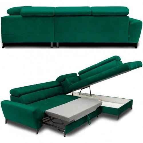 Minkšta 272 cm lova su patalynės konteineriu ir 24 mėn. garantija