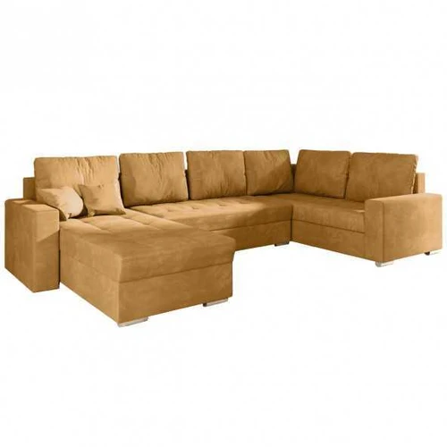 Ergonominė kampinė sofa su mediniu rėmu ir T28 putomis